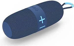 Shaza 16W Ekstra Bass Dahili Mikrofon, Aux, SD Kart, USB Girişli Wireless Hoparlör Mavi