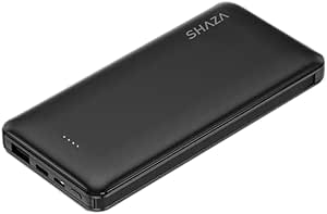 Shaza 10.000 mAh 4in1 Smart Chip Powerbank Siyah