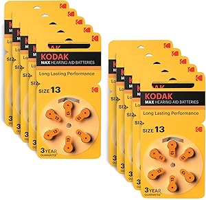Kodak 6 Adet P312 işitme Cihazı Pili