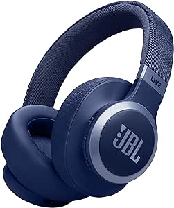 JBL Live 770 BT NC, Wireless Kulaklık, OE, Mavi