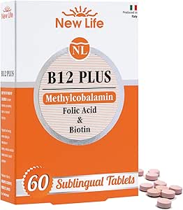 NewLife B12 PLUS Methylcobalamin Folik Asit Biotin