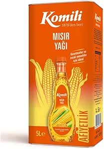 Komili Mısır Yağı 5 Lt Teneke