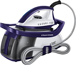 Russell Hobbs 24440-56 Steam Power Ütü, 2600W, 3 Buhar Ayarı, 4.5 Bar Basınç, 100 G/Dk’ya Kadar Değişken Buhar, 1.3L Su Haznesi, Kireç Koruması, Mor