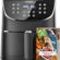 COSORI Airfryer Sağlıklı ve Verimli 5,5 L Sıcak Hava Fritözü, 11 Ön Ayarlı, Ön Isıtma ve Sıcak Tutma Işlevleri, Dijital Dokunmatik LED Ekran, Bulaşık Makinesinde Yıkanabilir, 1700W