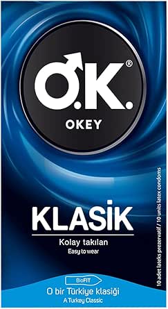Okey Klasik Prezervatif 10 Adet