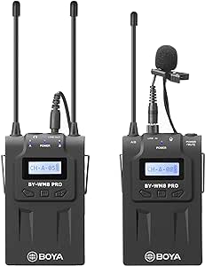 Boya BY-WM8 Pro Kit-1 Profesyonel Kablosuz Yaka Mikrofonu