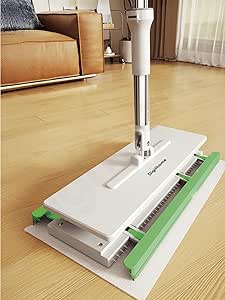 Digithome One Click Akıllı Mop Paleti XL 32cm Tembel Mop El Değmeden Islak Havlu Ve Bez Kullan At Otomatik DGT-101