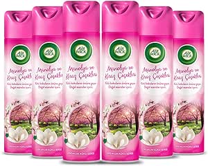 Air Wick Aerosol Manolya ve Kiraz Çiçeği Oda Kokusu (6 x 300 ml)