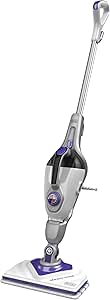 Black + Decker BHSM1615DSM-QS Delta Başlıklı, SteaMitt 1600W 2’si 1 arada Steam-Mop, Gri, Mor