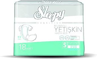 Sleepy S Küçük Bel Bantlı Yetişkin Bezi (1 x 18 Adet)