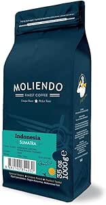 Moliendo Indonesia Sumatra Yöresel Kahve (Çekirdek) 1000 g