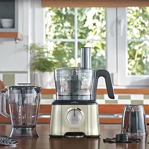 Karaca Mastermaid Power 10 In 1 Gıda Hazırlama Seti Krem