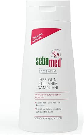 Sebamed Besleyici Onarıcı Kuru ve Hassas Saç Tipine Özel Her Gün Kullanım Günlük Saç Bakım Şampuanı 400ml