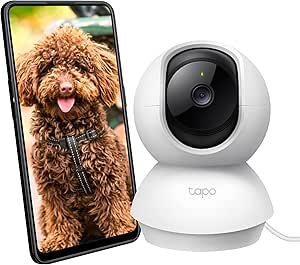 Tapo TP-Link C200, 1080P Full HD, Hareket Tespit ve Takibi, 360°, 9m Gece Görüşü, Çift Yönlü Sesli İletişim, Sesli Alarm, Bulut/Yerel Depolama, Bebek Ağlaması Tespiti, İç Mekan Wi-Fi Güvenlik Kamerası