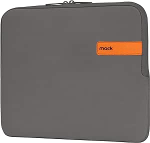 Mack Vivid MCC-6002 13,3”-14,1” Korumalı Laptop Kılıfı, Su İtici Notebook Kılıfı, Macbook Air Kılıfı, Macbook Pro 14 Case, Mackbook Çantası, Tablet Kılıfı, Gri