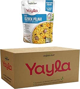 yayla Etli Özbek Pilavı, 200 gr x 12