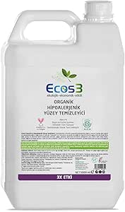 Ecos3 Organik & Hipoalerjenik Tüm Yüzeyler için Yüzey Temizleyici 5 L