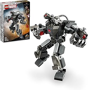LEGO | Marvel War Machine Robot Zırhı 76277-6 Yaş ve Üzeri Süper Kahraman Seven Çocuklar İçin İnşa Edilebilen Savaşçı İçeren Yaratıcı Oyuncak Yapım Seti (154 Parça)