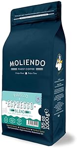 Moliendo Finest Coffee Ravello Espresso Blend Kahve (Çekirdek) 1000 g