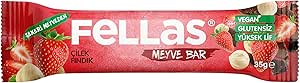 Fellas Meyve Bar, Çilekli ve Fındıklı, 35gr x 12 Adet