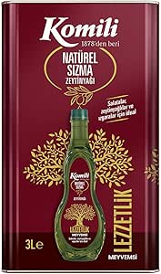 Komili Sızma Zeytinyağı Teneke 3 Lt