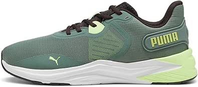 PUMA Erkek/Unisex Disperse XT 3-Eucalyptus-Flat Dark Gray-Fizzy Apple Low Boot 44.5