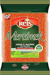 Reis Kırmızı Mercimek – Futbol Tane 1 Kg
