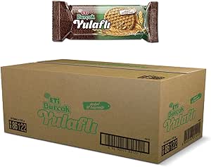 Eti Burçak Yulaflı Bisküvi 125 g x 18 Adet