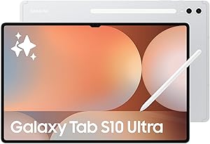 Samsung Galaxy Tab S10 Ultra Yapay Zeka (AI) Tablet, 16GB RAM, 1TB Hafıza, AMOLED Ekran, S Pen Dahil, Gümüş (Samsung Türkiye Garantili)