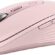 Logitech MX Anywhere 3S Sessiz Kompakt Kablosuz Mouse, 8.000 DPI Sensör ile Tüm Yüzeylerde Kullanım, MagSpeed Elektromanyetik Kaydırma Özelliği, USB C, Bluetooth, Windows PC, Linux, Chrome, Mac, Pembe