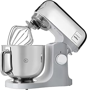 Kenwood Kmix760 Limited Edition Mutfak Şefi Krom KMX760CH – Stand Mikser, 1000 Watt, 5 Litre Hazne, Sıçrama Önleyici Kapak, Özel Kaplama Döküm Gövde, Chrome