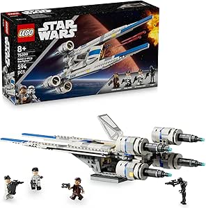LEGO Star Wars: Andor Asi U-Wing Starfighter 75399-8 Yaş ve Üzeri Star Wars Hayranları için Yaratıcı Oyuncak Yapım Seti (594 Parça)