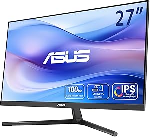 ASUS VU279CFE-B 27 IPS OAT MILK FREESYNC 1920×1080 1ms 100Hz 250cd HDMI USB-C VESA 3YIL EYECARE PLUS,FLICKER-FREE,ÇERÇEVESİZ,DÜŞÜK MAVİ IŞIK,USB-C PD15 W Monitör
