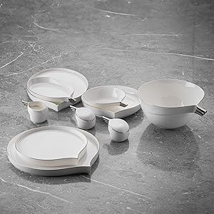 Jumbo Goddess Platin 61 Parça 12 Kişilik Yemek Takımı