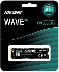 Hiksemi Wave Pro (P) 256GB 3230MB/s – 1240MB/s Gen3x4 PCI-e NVMe M.2 2280 SSD