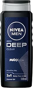 Nivea Men Deep Dimension Duş Jeli, 500 ml