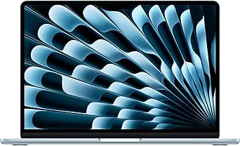 Apple 2025 M4 çipli 13 inç MacBook Air Laptop: 13.6 inç Liquid Retina Ekran, 24GB Birleşik Bellek, 512 GB SSD Depolama, 12MP Center Stage Kamera, Touch ID; Gök Mavisi