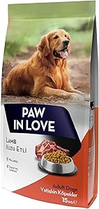 PAW IN LOVE KUZULU YETİŞKİN KÖPEK MAMASI 15 KG