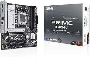 ASUS PRIME B840M-A-CSM AMD B840 AM5 DDR5 7600 2xDP HDMI 3x M2 USB3.2 WiFi 6E + BT AURA RGB 2.5Gbit LAN mATX ASUS 5X PROTECTION III, Uzaktan Yönetim Yazılımı
