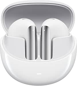 QCY HT10 Ailybuds Pro Adaptif ANC AI 6 Mikrofon Bluetooth 5.3 Kablosuz Kulaklık Beyaz