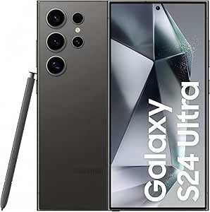 Samsung Galaxy S24 Ultra Akıllı Cep Telefonu 12 GB RAM,512 GB Depolama,Titanyum Siyah (Samsung Türkiye Garantili)