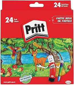 Pritt 24’lü Pastel Boya – Karton Kutu