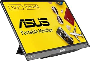 ASUS ZENSCREEN MB16ACE 15,6 Taşınabilir USB Monitör IPS 1920X1080 5MS USB Type-C 3 Yıl Mat Ekran , USB Type-C To A Adaptör, Düşük Mavi Işık Monitör