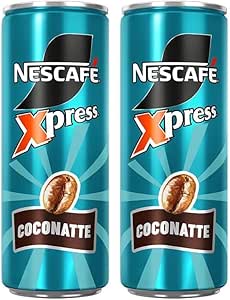 NESCAFÉ, Xpress Kahveli Sütlü İçecek, Hindistan Cevizi Ve Badem Aromalı, 250ml 2li paket