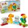 LEGO DUPLO İlk Hayvan Trenim 10412-1 Buçuk Yaş ve Üzeri Çocuklar için Tekerlekli Oyuncak Tren İçeren Eğitici Yapım Seti (19 Parça)