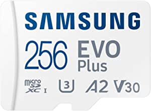 Samsung EVO Plus microSD Hafıza Kartı 256 GB, U3, V30, A2 ‎MB-MC256KA/TR