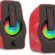 Rampage RMS-G7 FALSETTO 2.0 6 Watt RGB Ledli Kırmızı Multimedia Gaming USB Speaker, Oyuncu Hoparlör