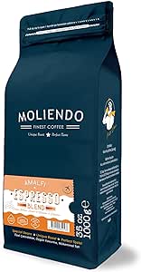 Moliendo Finest Coffee Amalfi Espresso Blend Kahve (Çekirdek) 1000 g