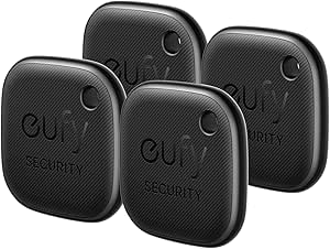 eufy Security SmartTrack Link Apple Cihazımı Bul ile Uyumlu Takip Cihazı 4’lü Paket