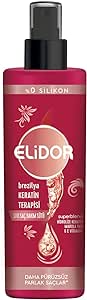 Elidor Sıvı Saç Bakım Sütü Brezilya Keratin Terapisi Hidrolize Keratin Marula Yağı E Vitamini 200 ml